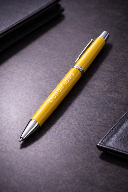 Custom metal executive pen, alternate styling option