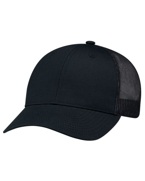 Custom Print Cotton Drill Trucker Cap