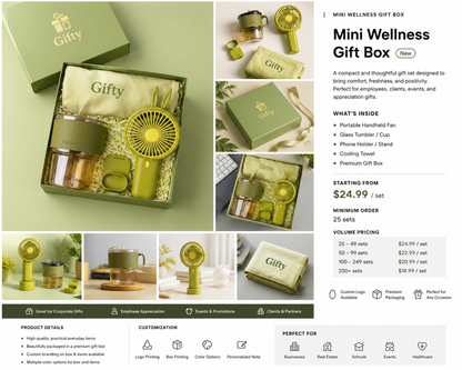 Mini Wellness Gift Box
