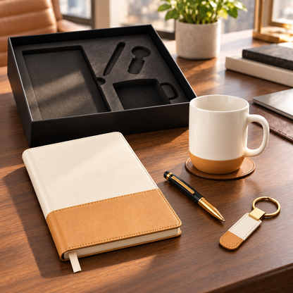 Ivory Executive Desk Essentials Gift Set