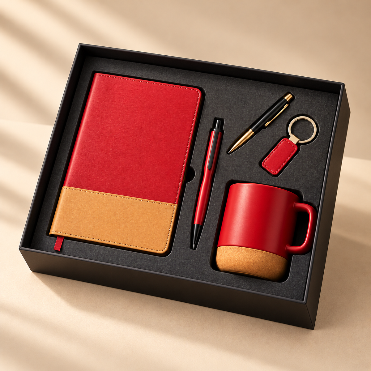 Crimson Executive Desk Essentials Gift Set