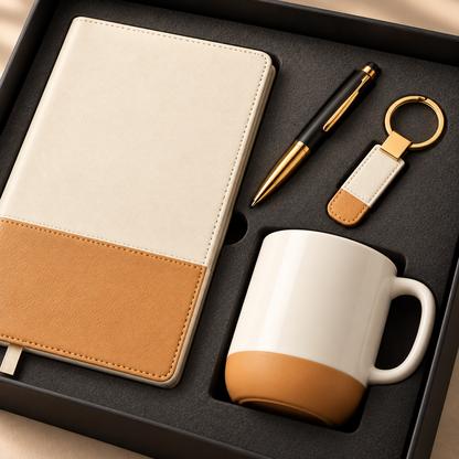 Ivory Executive Desk Essentials Gift Set