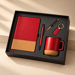 Crimson Executive Desk Essentials Gift Set