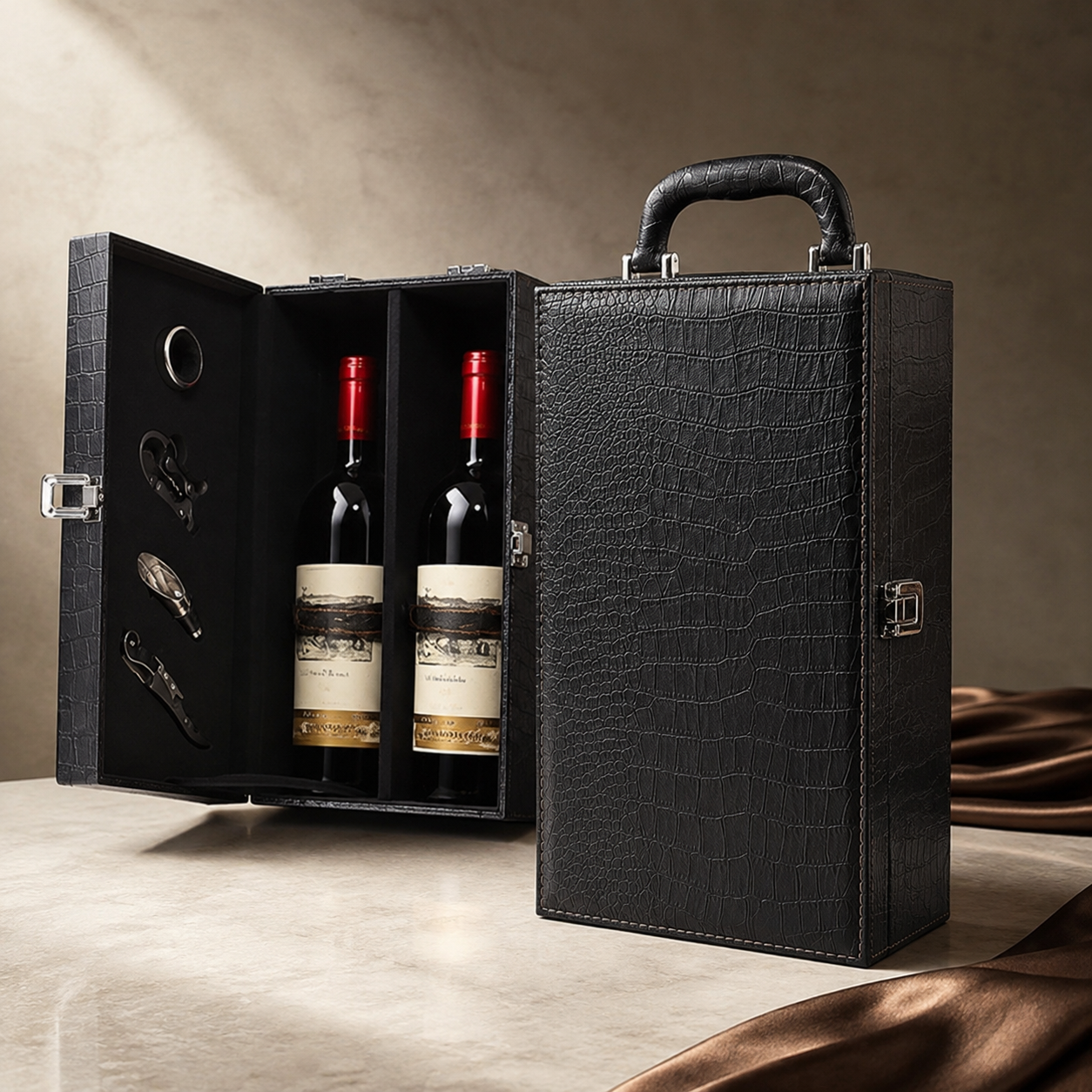 Noir Reserve double wine presentation case